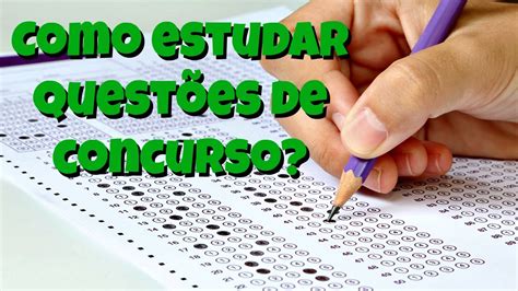 Responder Questões De Concurso - Como responder questões de concurso? (CESP, FGV, FCC, VUNESP, ESAF ...
