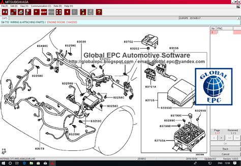 GLOBAL EPC AUTOMOTIVE SOFTWARE: MITSUBISHI EUROPE EPC 05.2019 PARTS ...