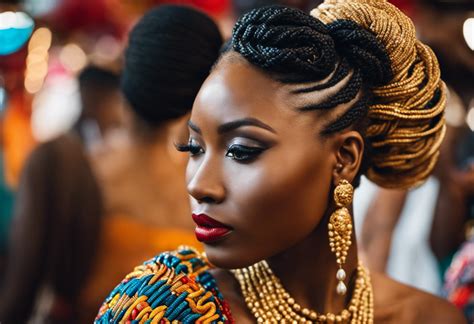 Trança Nago Para Casamento - Penteado com Trança Nagô para Casamento: Cultura Afro e Beleza ...