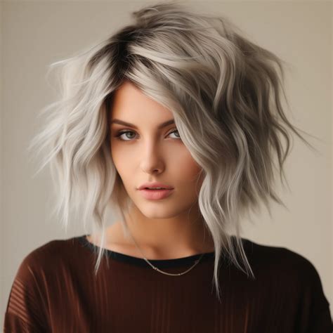Get a modern look with the wolf cut short hairstyle 5
