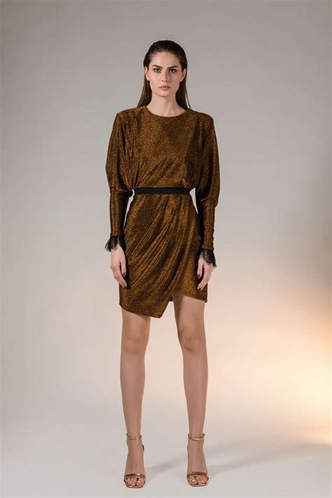 kratka haljina salmon alduk