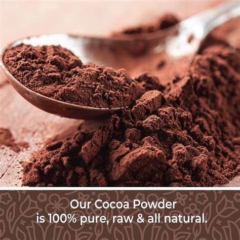 Cocoa Powder 16 oz. Raw Cacao Powder Unsweetened Unsweetened Cocoa