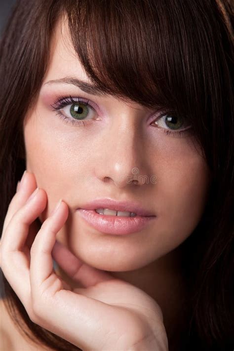 Portrait of a young girl. stock image. Image of young - 22962757