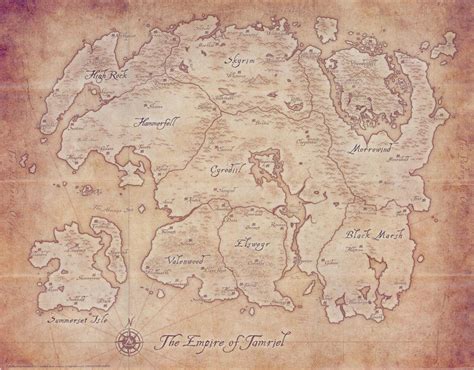 Current Tamriel World Map : elderscrollsonline