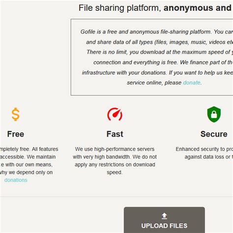 Gofile.io Alternatives and Similar Websites and Apps - AlternativeTo.net