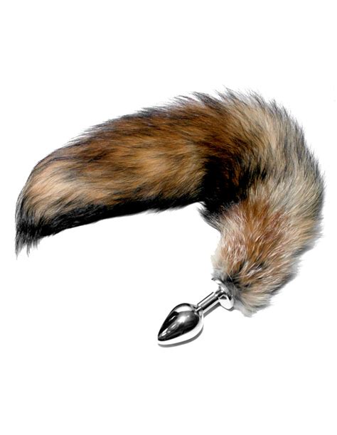 Stainless Steel Fox Tail Plug - PL-RF-2-03097 | Lover's Lane