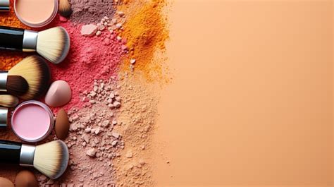 Premium AI Image | makeup background HD 8K wallpaper Stock Photographic ...
