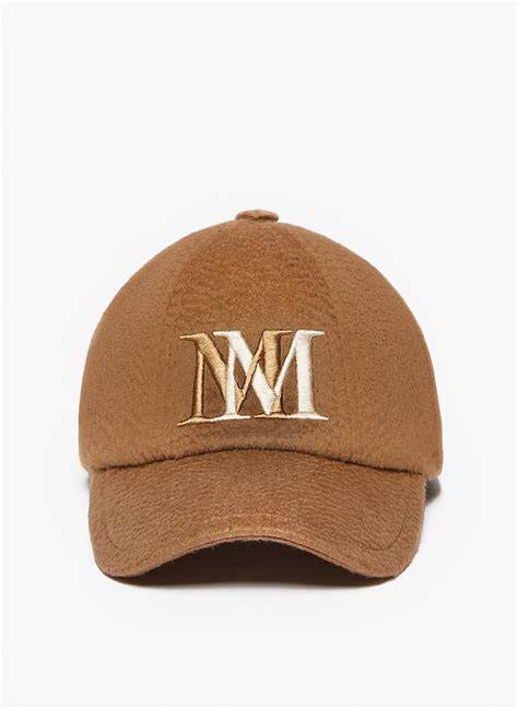 Шапка от фина вълна с лого Max Mara Balocco - 4576203306 | MDL Luxury