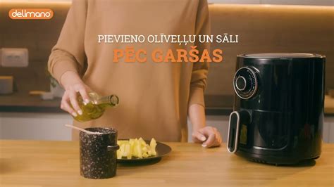 Frī kartupeļi aerogrilā Air Fryer Star - YouTube