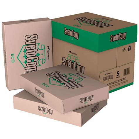 Hartie reciclata A4 SYLVAMO SvetoCopy Eco, 500 coli/top | Office Direct