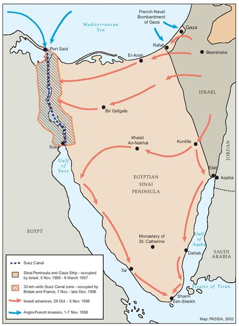 Suez Canal In World Map - Map