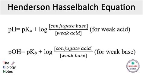 Henderson Hasselbalch Equation: Basics & Real-World Uses - Microbe Notes