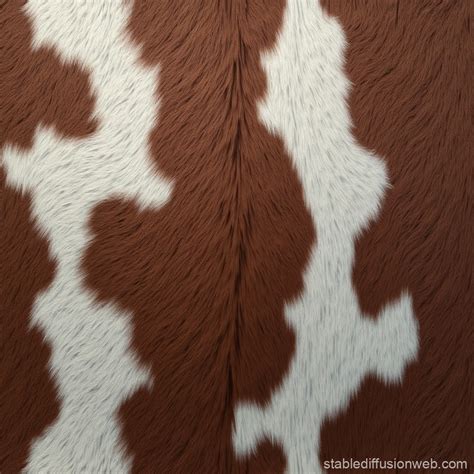 realistic  cowhide texture stable diffusion