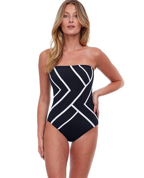 Gottex Essentials Mirage Bandeau One Piece Swimsuit | One Piece
