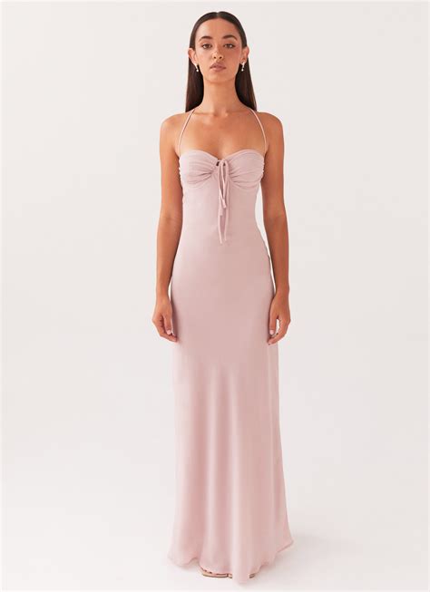 Aveline Maxi Dress - Mauve – Peppermayo US