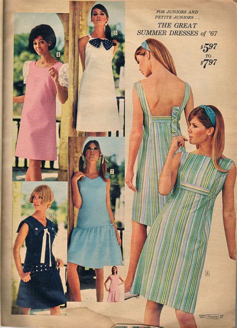 Sears catalog 1967 | Groovy fashion, Sixties fashion, Retro fashion vintage