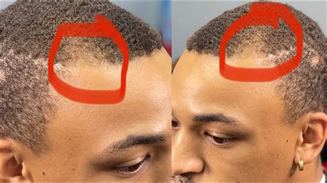🥴PUSH BACK | CRISPY LINEUP | MID FADE | HAIRLINE CORRECTION - YouTube