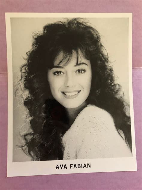 Ava Fabian, Playboy Playmate , original vintage talent agency headshot