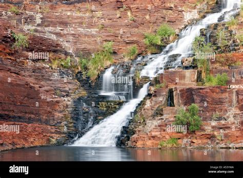 Fortescue falls Dales Gorge Karijini National Park Pilbara region ...