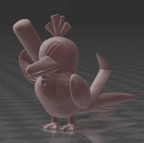 Farfetchd Galarian Form 3D model 3D printable | CGTrader