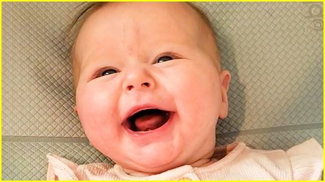 Funny Babies Laughing Hysterically Compilation #6 - Cute Baby Videos ...
