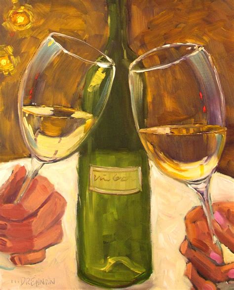 Wine Glass Oil Painting at PaintingValley.com | Explore collection of ...