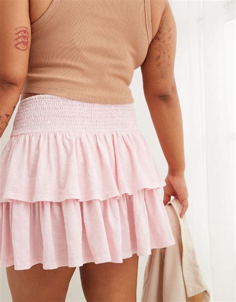 Aerie Ready-To-Ruffle Mini Skirt