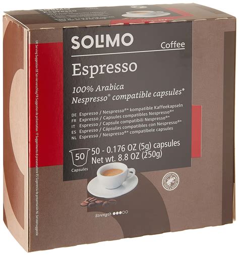 Amazon Brand - Solimo Medium Roast Espresso Capsules: The Science