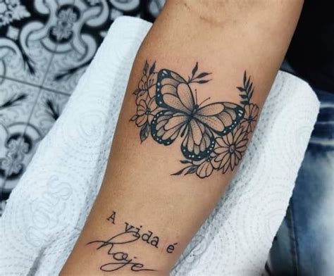 Tattoo Borboleta No Braço - Tatuagem de borboleta no braço: significado e 35 fotos incríveis