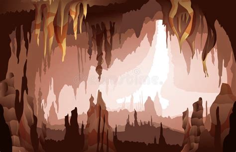 Limestone Cave Formation Stock Illustrations – 448 Limestone Cave ...