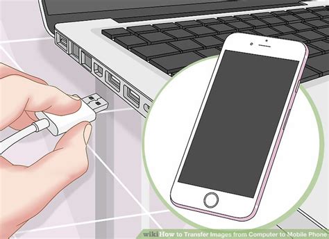 how to get pictures from computer to phone
