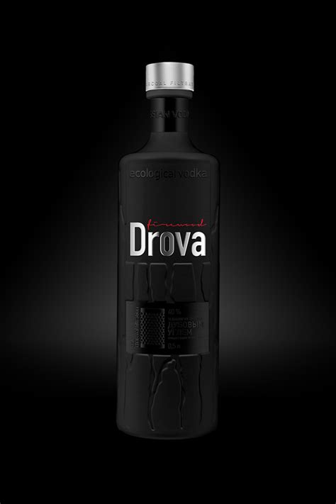Drova vodka on Behance