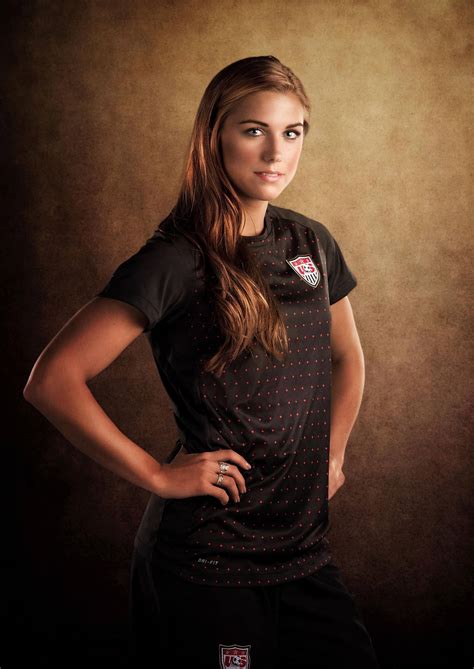 Download Alex Morgan In Brown Wallpaper | Wallpapers.com