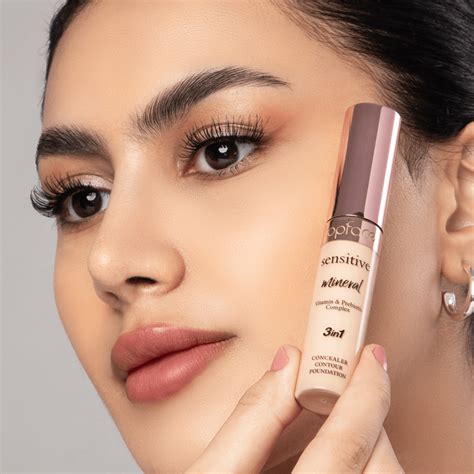 Topface Sensitive Mineral 3 in 1 Concealer Contour Foundation - 12ml at ...