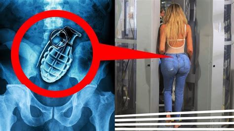 10 СТРАННЫХ ВЕЩЕЙ, НАЙДЕННЫХ ПРИ ОБЫСКЕ В АЭРОПОРТУ - YouTube