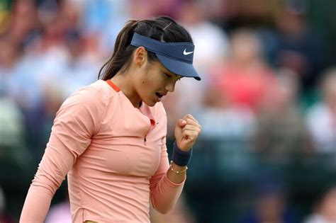 emma raducanu  nightmare eastbourne draw  throws spanner