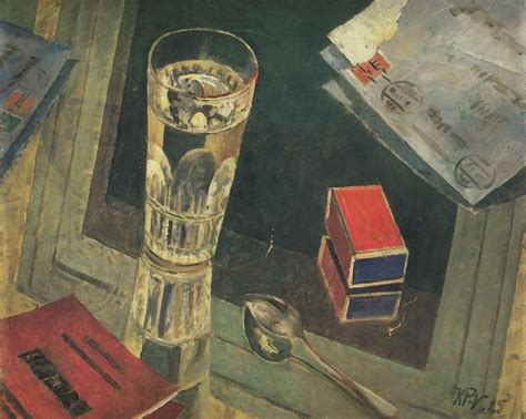 Натюрморт с письмами. 1925 (картина) — Петров-Водкин Кузьма Сергеевич