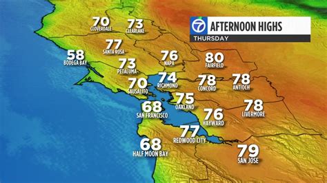 AccuWeather forecast for San Francisco, San Jose, Oakland and Bay Area ...