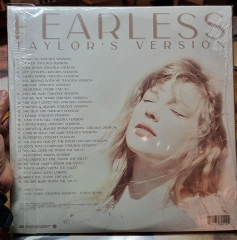 Taylor Swift Fearless TV vinyl, Hobbies & Toys, Music & Media, Vinyls ...