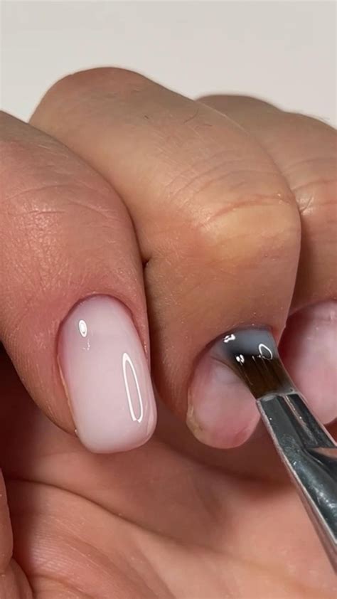 Gel Nail Modeling / Milk Nails / Milk Manicure / молочные ногти ...