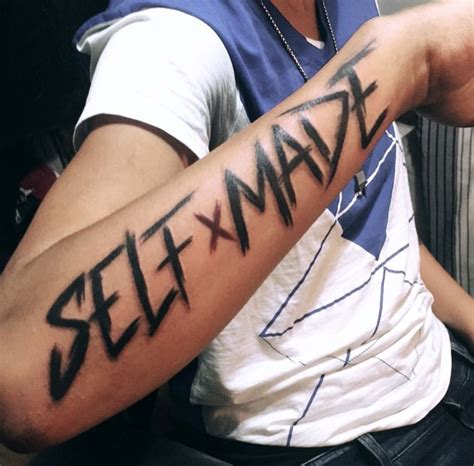 self made tattoo ideas - Evia Patino