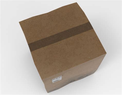 Картонная коробка 3D Модель $10 - .fbx .obj .unitypackage .unknown - Free3D