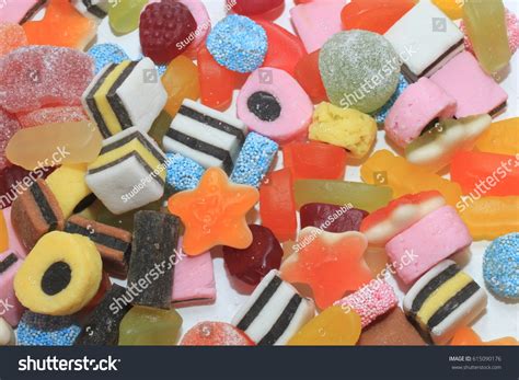 Candy Different Shapes Colors Sizes Stock Photo 615090176 | Shutterstock