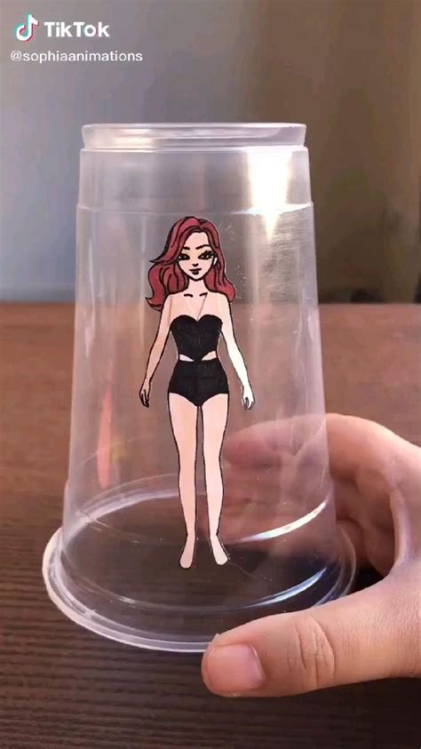 So cute creative art☺️💓🥰🪆 | Paper dolls, Hand crafts for kids, Creative ...