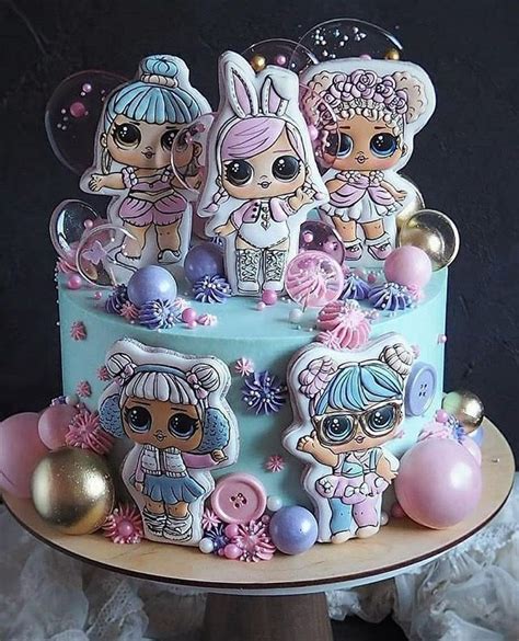 Pin by Венера Маркова on Детские торты | Lol doll cake, Birthday sweets ...