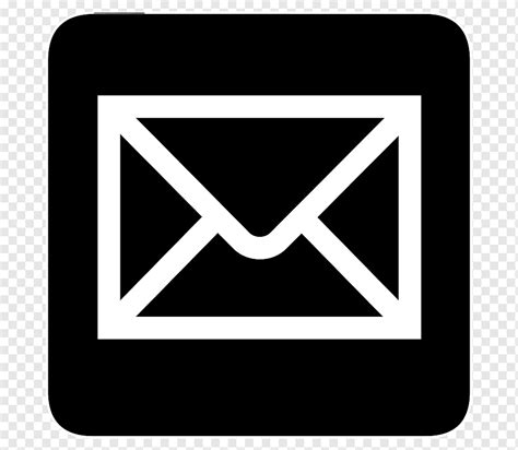 email computer icons symbol email angle text triangle png pngwing