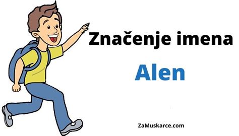 Značenje imena Alen | ZaMuskarce.com