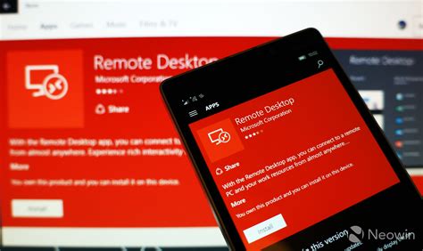 Universal Remote Desktop App coming soon: Continuum functionality baked