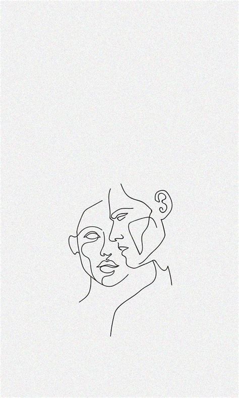Line Art Drawings, Art Drawings Simple, Aesthetic Images, Aesthetic ...