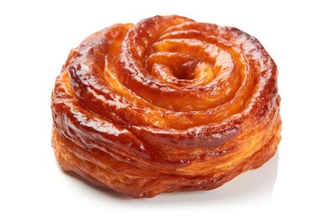Premium AI Image | Kouign amann isolated on white background